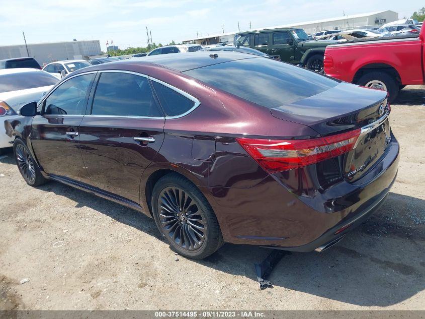 2016 TOYOTA AVALON LIMITED/TOURING/XLE - 4T1BK1EB3GU221318