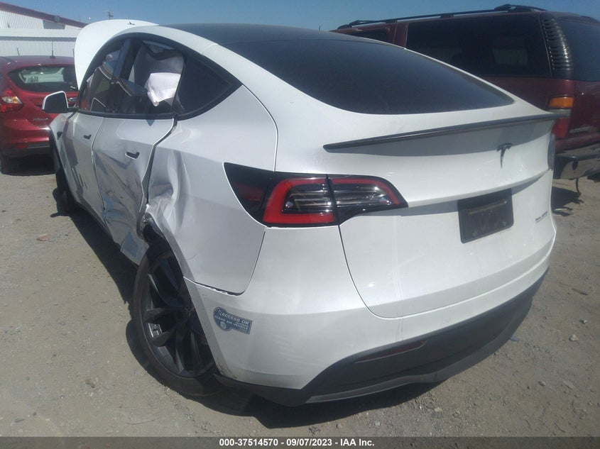 VIN 5YJYGDEF5MF097948 2021 TESLA MODEL Y
