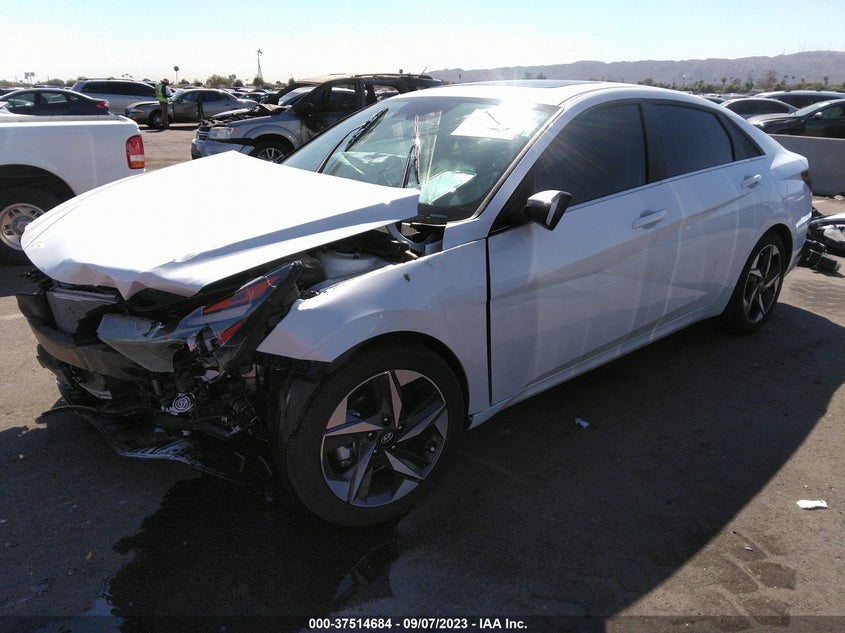 VIN 5NPLN4AGXNH067815 2022 HYUNDAI ELANTRA SEL