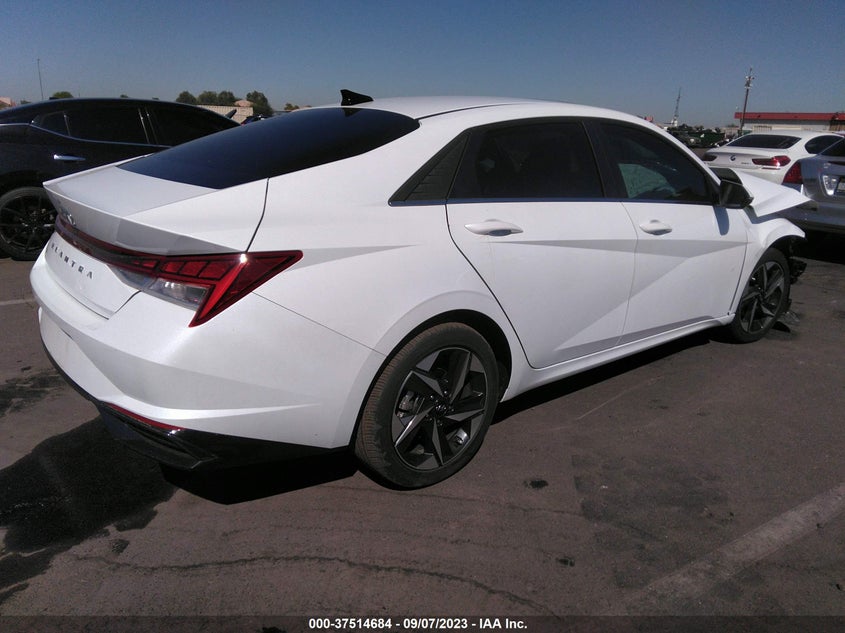 VIN 5NPLN4AGXNH067815 2022 HYUNDAI ELANTRA SEL
