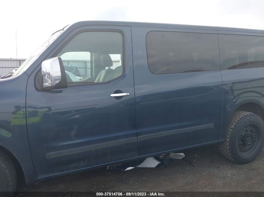 2020 NISSAN NV PASSENGER NV3500 HD SL 5BZAF0AAXLN850123