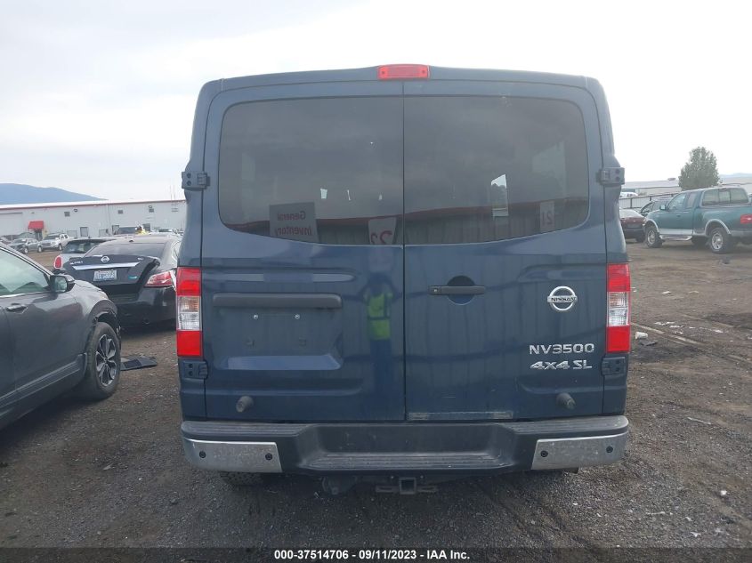 2020 NISSAN NV PASSENGER NV3500 HD SL 5BZAF0AAXLN850123