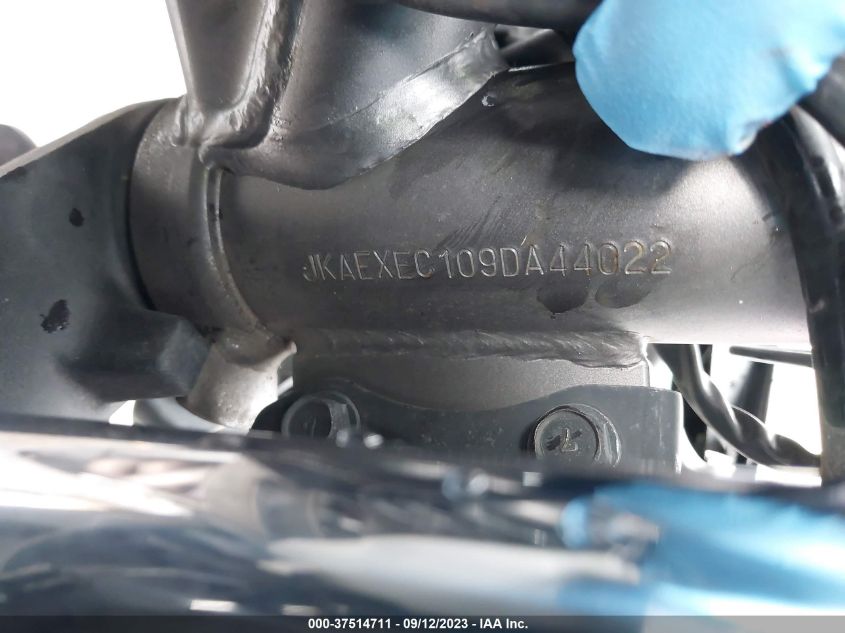 2009 KAWASAKI EX650 C - JKAEXEC109DA44022