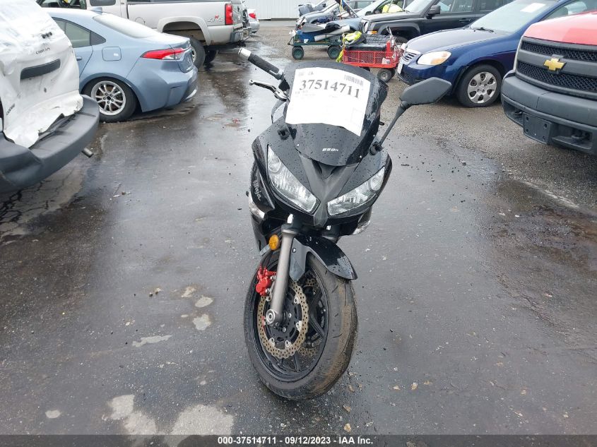 2009 KAWASAKI EX650 C - JKAEXEC109DA44022