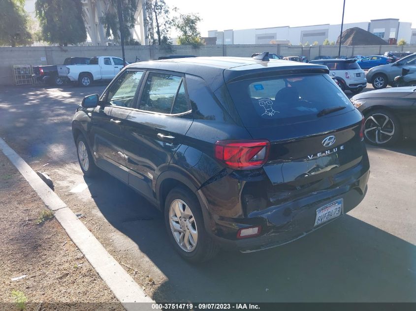2021 HYUNDAI VENUE SE - KMHRB8A31MU080752