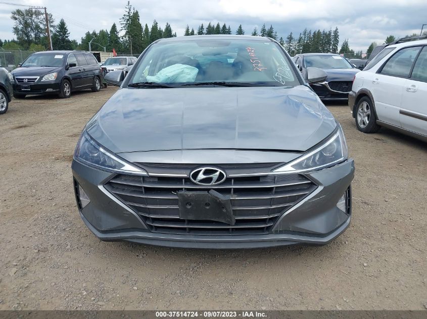 2019 HYUNDAI ELANTRA SE - KMHD74LF4KU806726