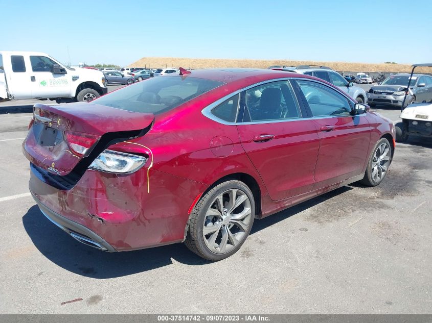 2015 CHRYSLER 200 C - 1C3CCCCG8FN605737