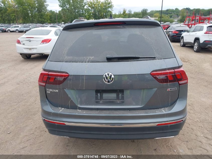 2020 VOLKSWAGEN TIGUAN SE/SEL/SE R-LINE BLACK - 3VV2B7AX0LM071208