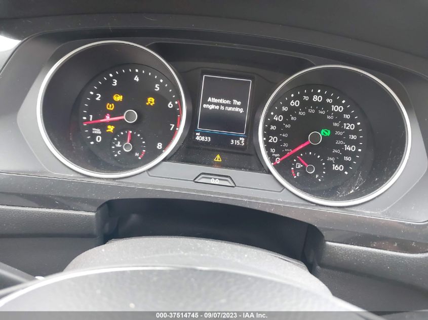 2020 VOLKSWAGEN TIGUAN SE/SEL/SE R-LINE BLACK - 3VV2B7AX0LM071208