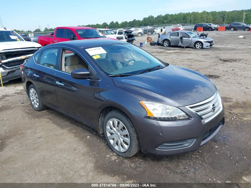 2013 NISSAN SENTRA S - 3N1AB7AP9DL775203