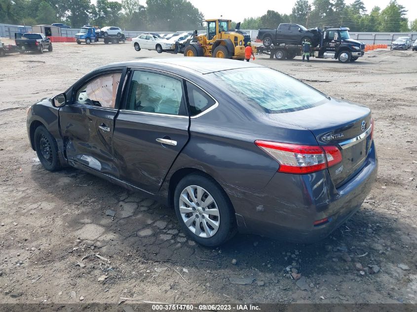 2013 NISSAN SENTRA S - 3N1AB7AP9DL775203