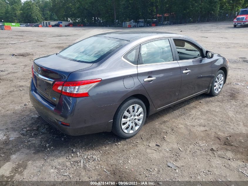 2013 NISSAN SENTRA S - 3N1AB7AP9DL775203