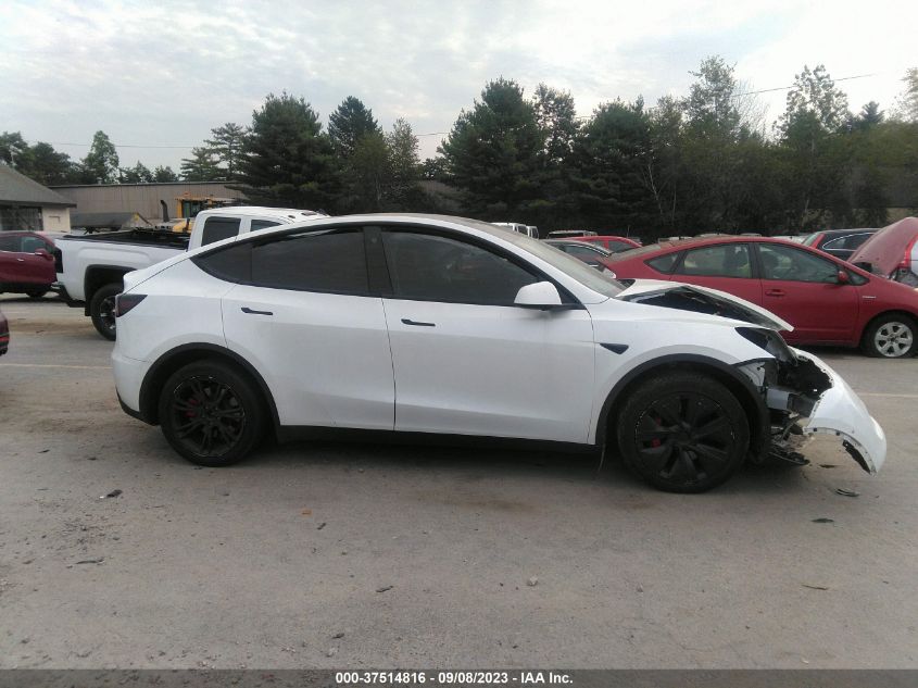 2022 TESLA MODEL Y LONG RANGE - 7SAYGDEE1NF314133