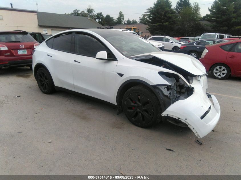 2022 TESLA MODEL Y LONG RANGE - 7SAYGDEE1NF314133