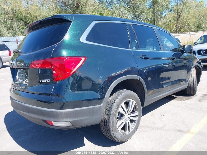 2018 HONDA PILOT EX-L - 5FNYF6H88JB013922