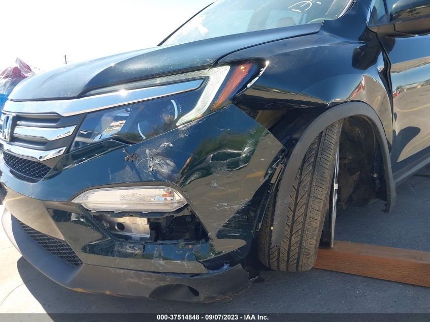 2018 HONDA PILOT EX-L - 5FNYF6H88JB013922