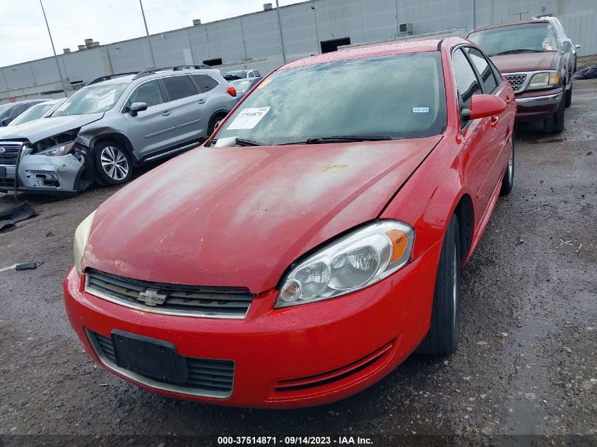 2013 CHEVROLET IMPALA LT - 2G1WG5E33D1239616