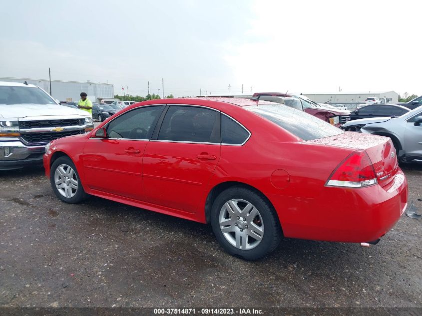 2013 CHEVROLET IMPALA LT - 2G1WG5E33D1239616