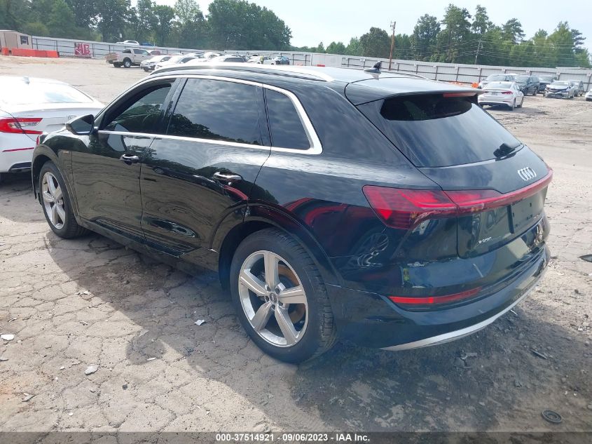 VIN WA1LAAGE3KB020388 2019 AUDI E-TRON PREMIUM PLUS