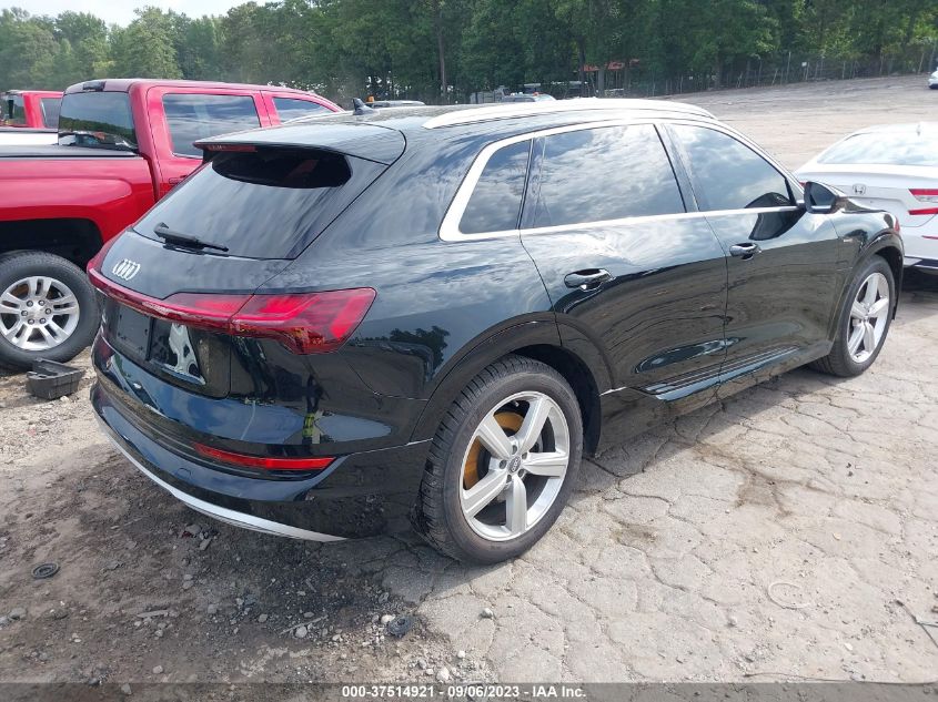 VIN WA1LAAGE3KB020388 2019 AUDI E-TRON PREMIUM PLUS