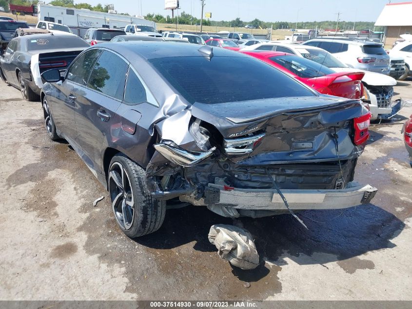 2018 HONDA ACCORD SPORT - 1HGCV1F3XJA011770