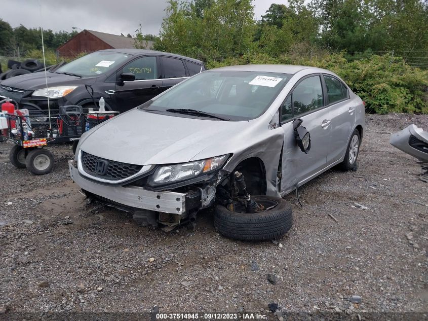2014 HONDA CIVIC SEDAN LX - 2HGFB2F59EH527123