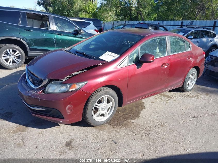 2013 HONDA CIVIC SDN LX - 2HGFB2F55D8571957