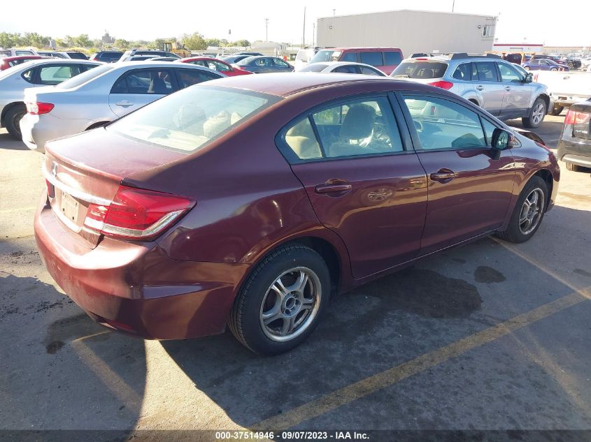 2013 HONDA CIVIC SDN LX - 2HGFB2F55D8571957