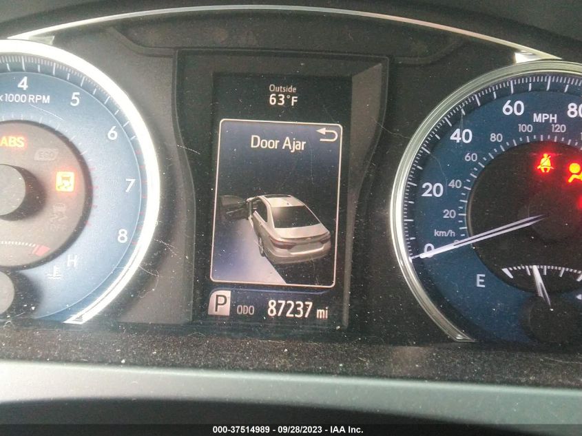 2016 TOYOTA CAMRY XLE/SE/LE/XSE - 4T4BF1FK7GR537717