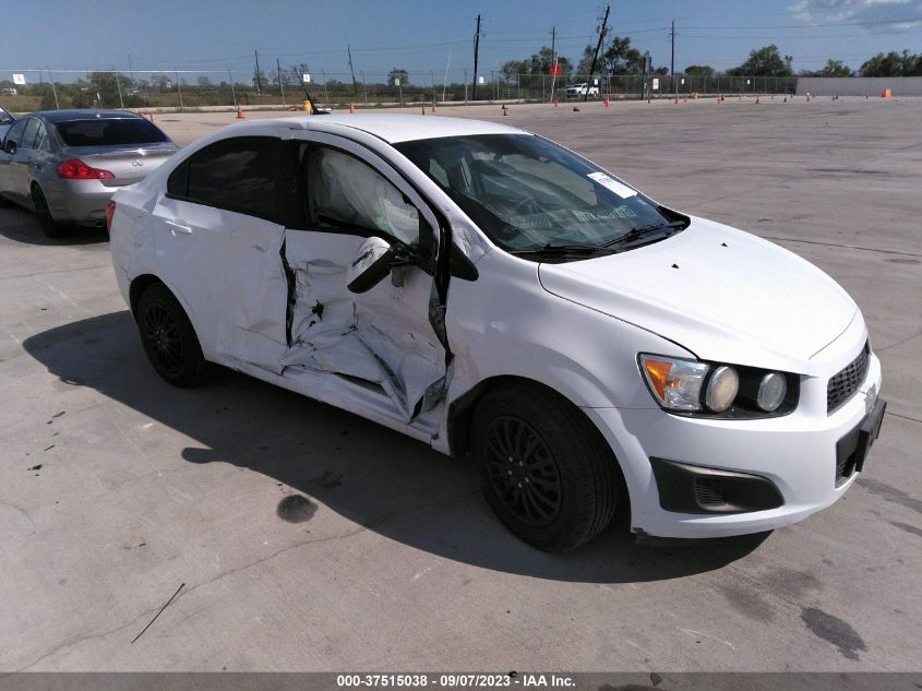2013 CHEVROLET SONIC LS - 1G1JA5SH0D4253540