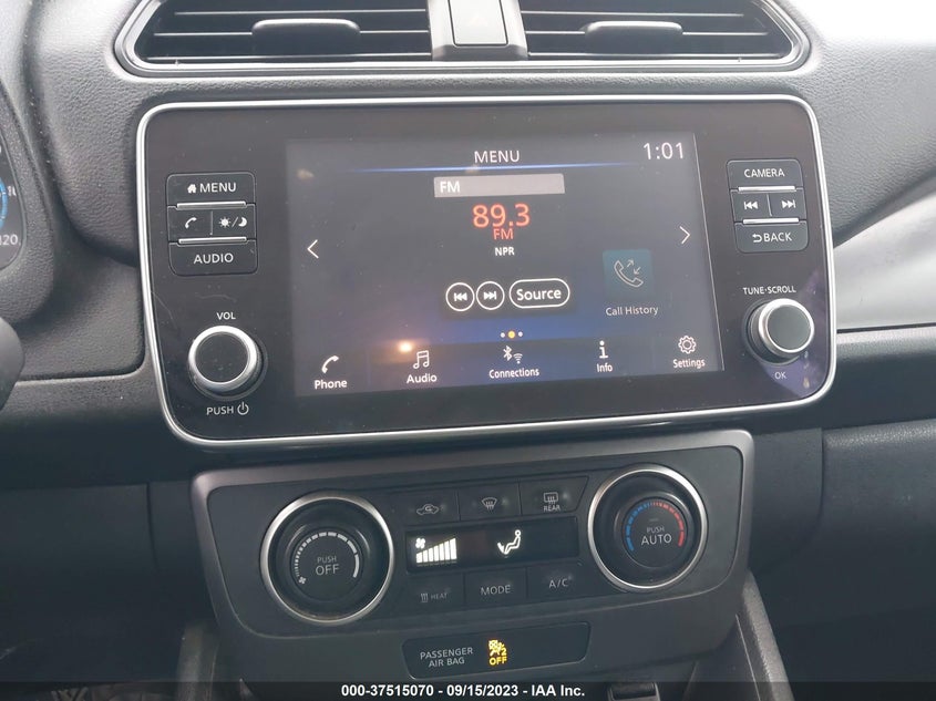 VIN 1N4BZ1CP8KC320736 2019 NISSAN LEAF S PLUS