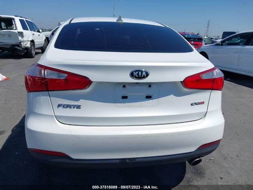 2016 KIA FORTE EX - KNAFX4A87G5461675