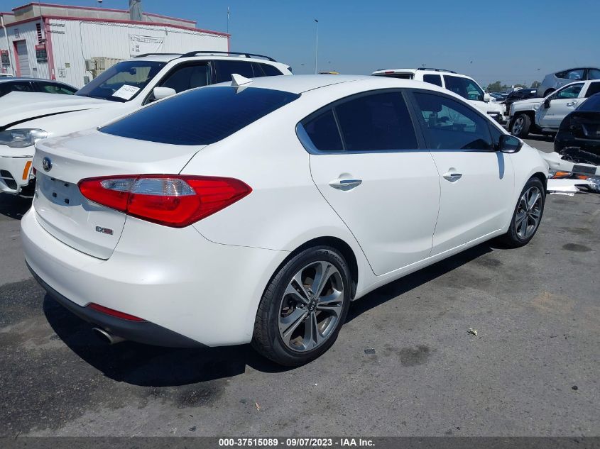2016 KIA FORTE EX - KNAFX4A87G5461675