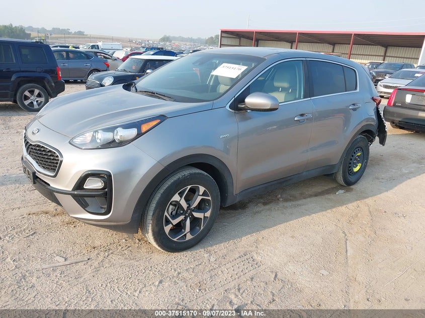 VIN KNDPMCAC3N7021078 2022 KIA SPORTAGE LX