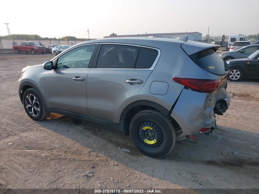 VIN KNDPMCAC3N7021078 2022 KIA SPORTAGE LX