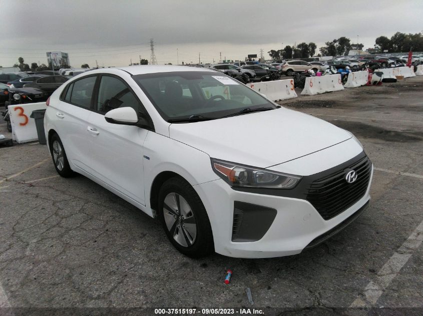 KMHC65LC0KU168517 Hyundai Ioniq Hybrid BLUE