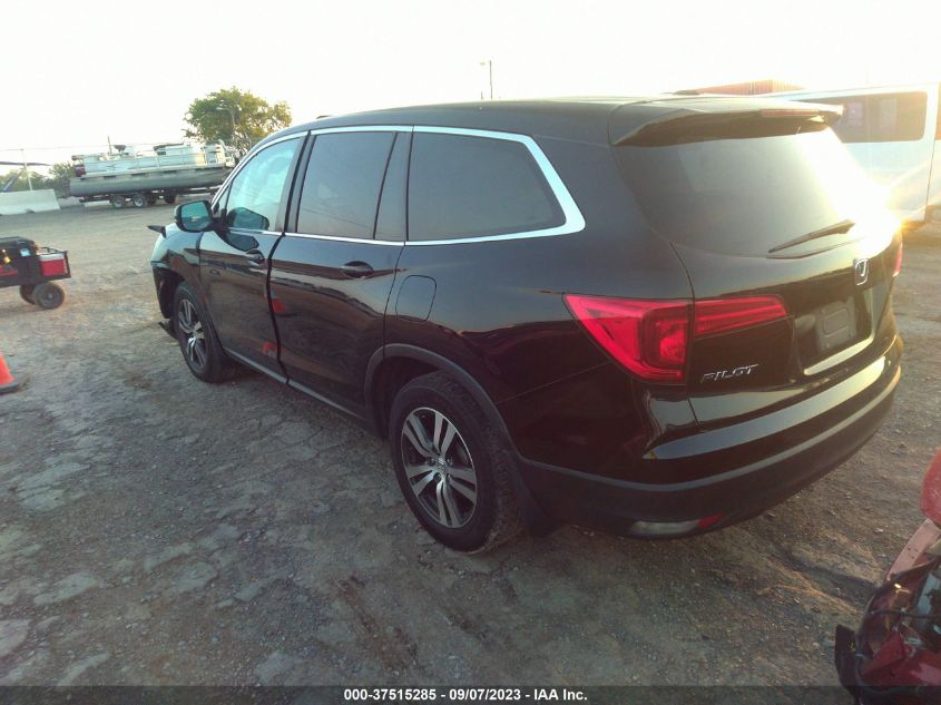 2016 HONDA PILOT EX-L - 5FNYF5H50GB050956