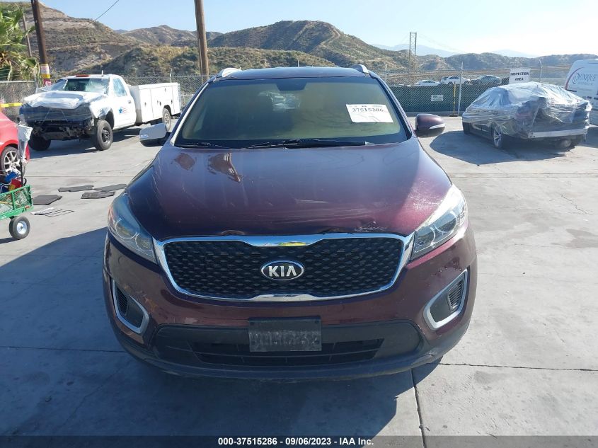 2016 KIA SORENTO LX - 5XYPG4A31GG126625