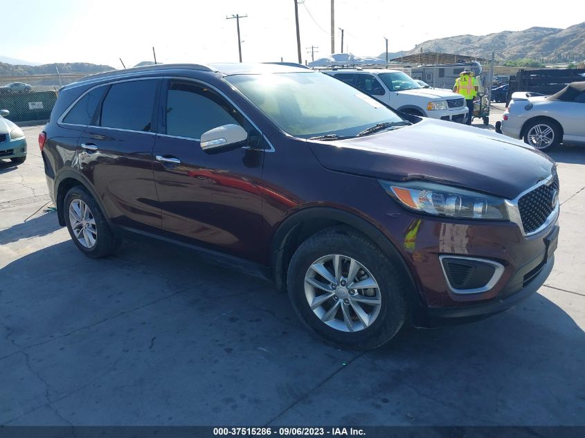 2016 KIA SORENTO LX - 5XYPG4A31GG126625