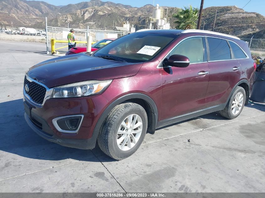 2016 KIA SORENTO LX - 5XYPG4A31GG126625