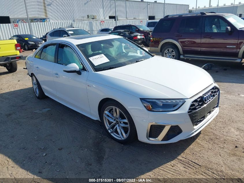 WAUEAAF4XPA031275 AUDI A4 SEDAN S LINE PREMIUM PLUS 2023