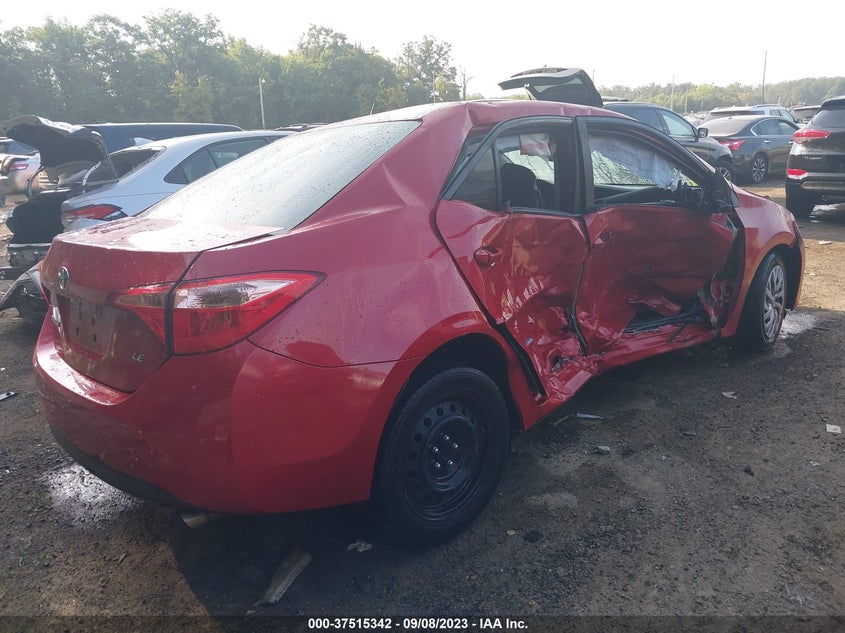 VIN 2T1BURHE6JC078064 2018 TOYOTA COROLLA L/LE/XLE/SE/XSE