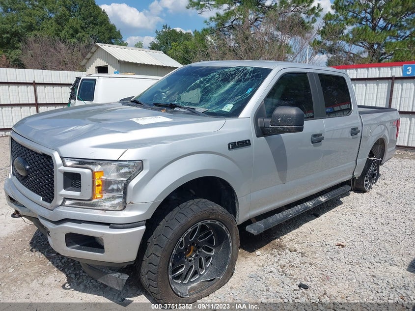 VIN 1FTEW1EPXKKE73671 2019 FORD F-150 XL/XLT/LARIAT