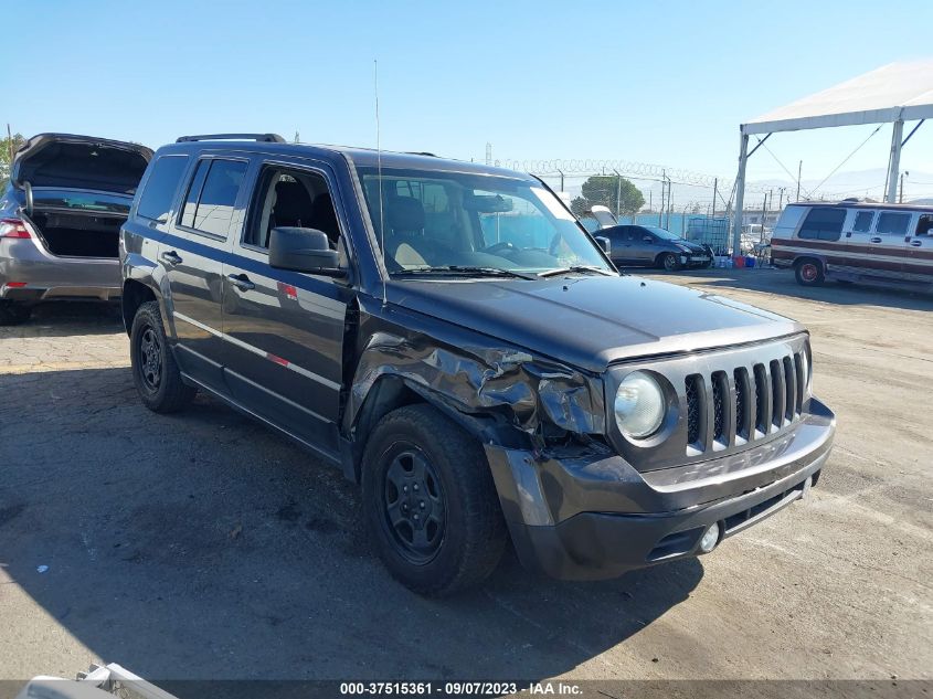 2017 JEEP PATRIOT SPORT - 1C4NJPBA0HD212483