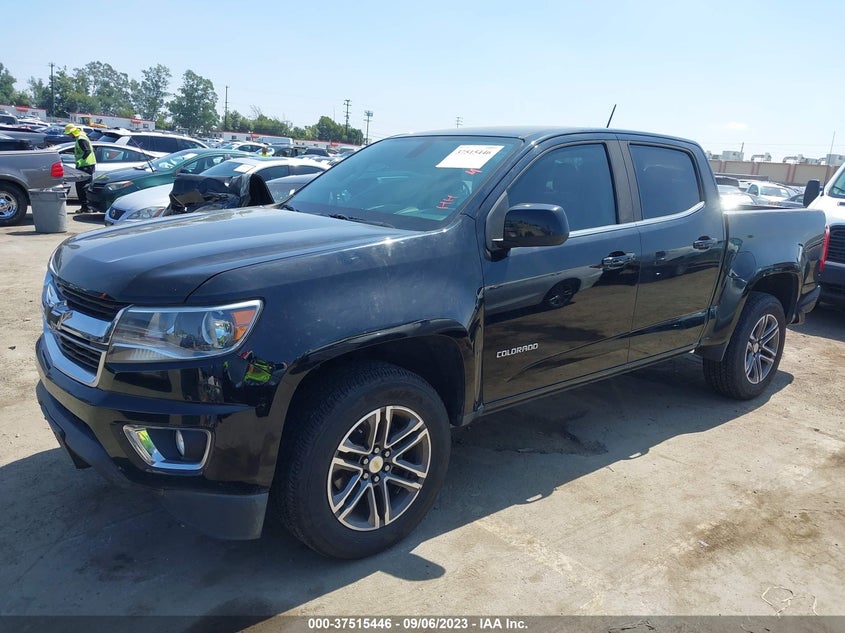 VIN 1GCGSCEA0K1110121 2019 CHEVROLET COLORADO 2WD LT