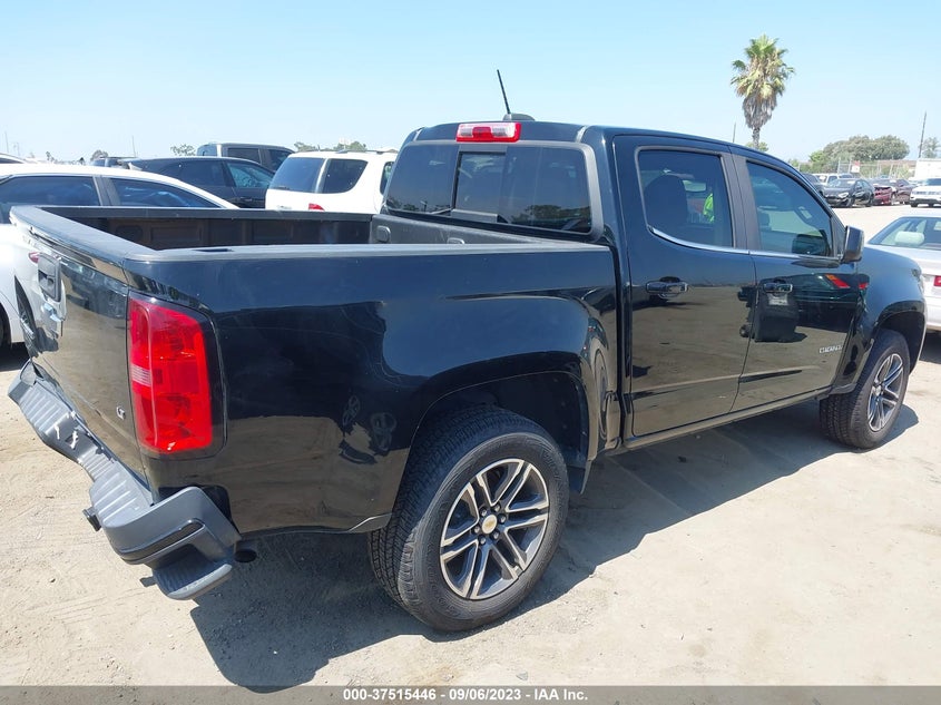 VIN 1GCGSCEA0K1110121 2019 CHEVROLET COLORADO 2WD LT