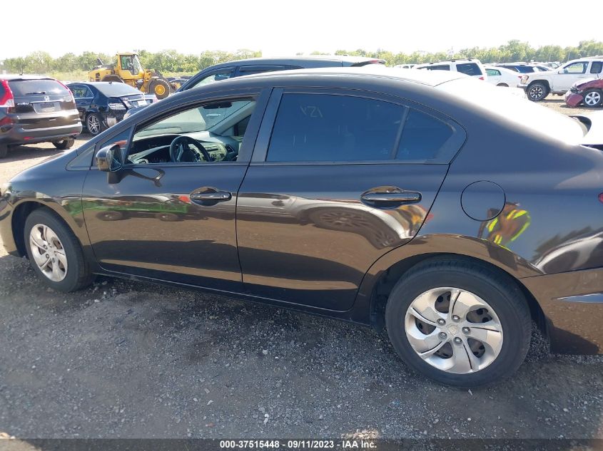 2014 HONDA CIVIC SEDAN LX - 2HGFB2F58EH539473
