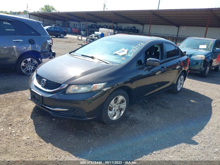 2014 HONDA CIVIC SEDAN LX - 2HGFB2F58EH539473