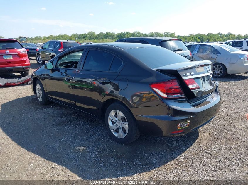 2014 HONDA CIVIC SEDAN LX - 2HGFB2F58EH539473