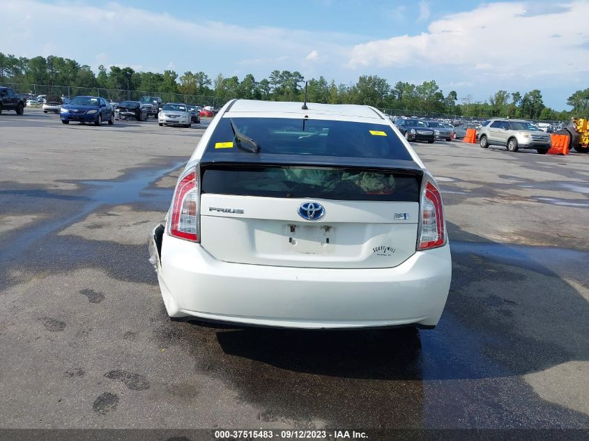 2013 TOYOTA PRIUS ONE/TWO/THREE/FOUR/FIVE - JTDKN3DUXD1691711